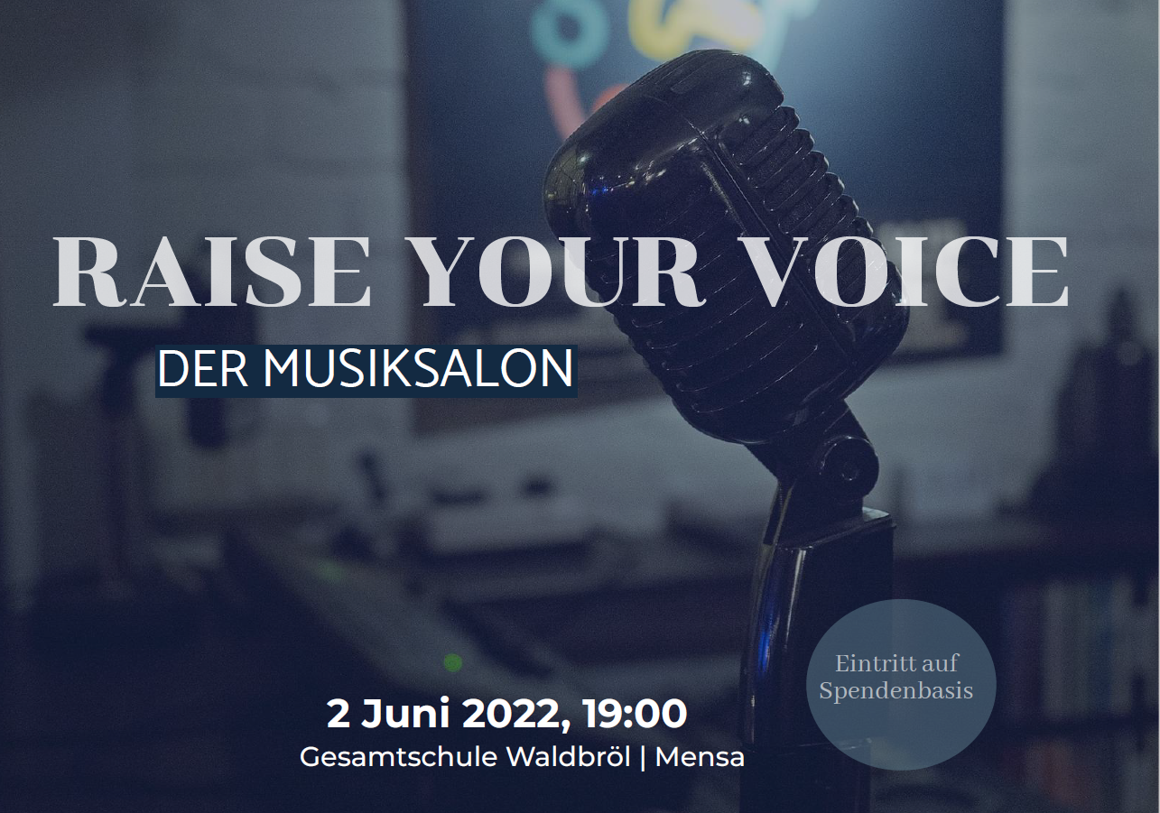 Musiksalon Raise Your Voice
